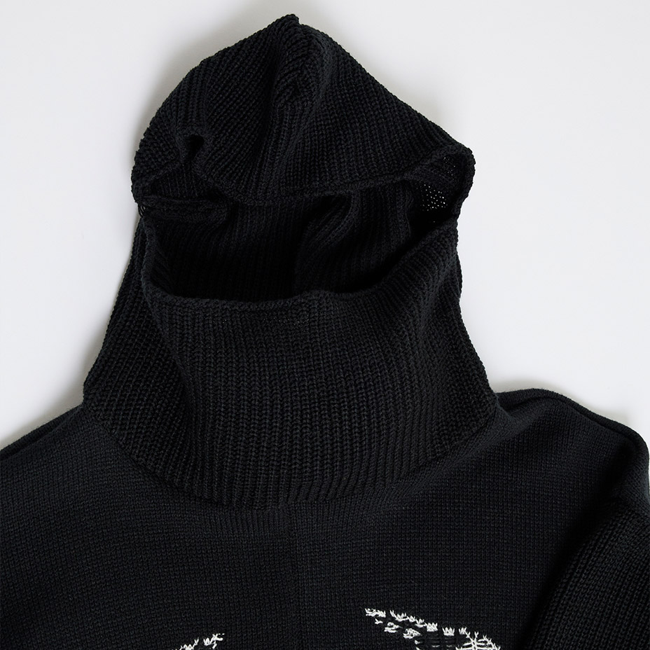 REVERSIBLE BALACLAVA SWEATER [ BS249304 ] BODYSONG / �ܥǥ�����
