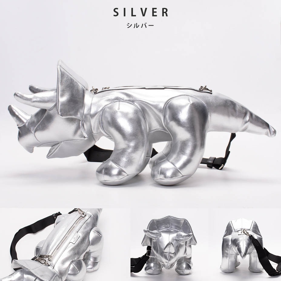 Triceratops shoulder bag [ A14BG708 ] MIHARA YASUHIRO / �ߥϥ�䥹�ҥ�