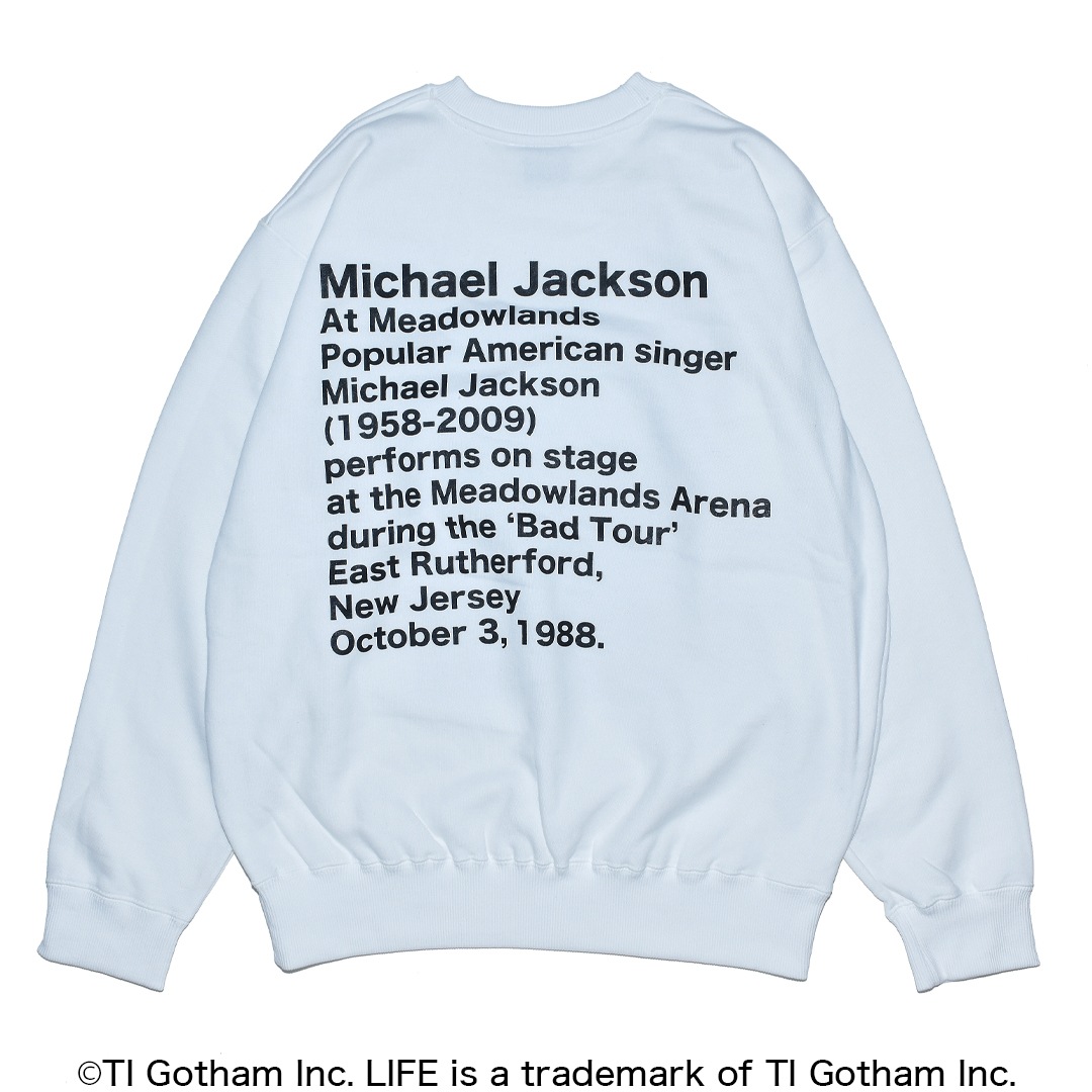 ���� "LIFE" Print Crewneck Sweatshirt [ 2123-522SSBT ] SCREEN STARS / �����꡼�󥹥�����