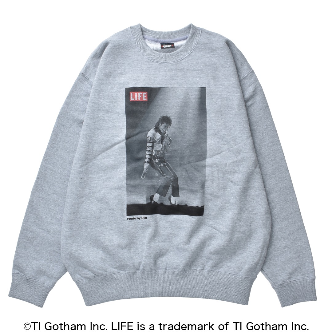 ���� "LIFE" Print Crewneck Sweatshirt [ 2123-522SSBT ] SCREEN STARS / �����꡼�󥹥�����