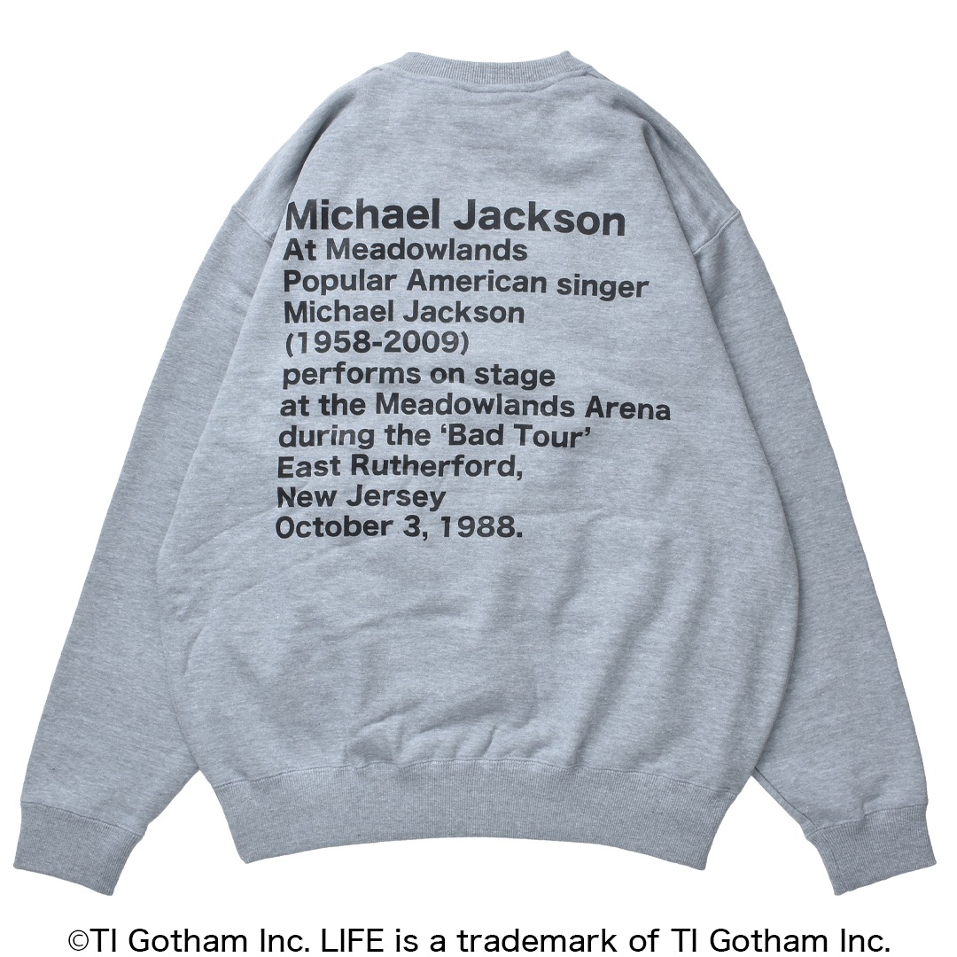 ���� "LIFE" Print Crewneck Sweatshirt [ 2123-522SSBT ] SCREEN STARS / �����꡼�󥹥�����