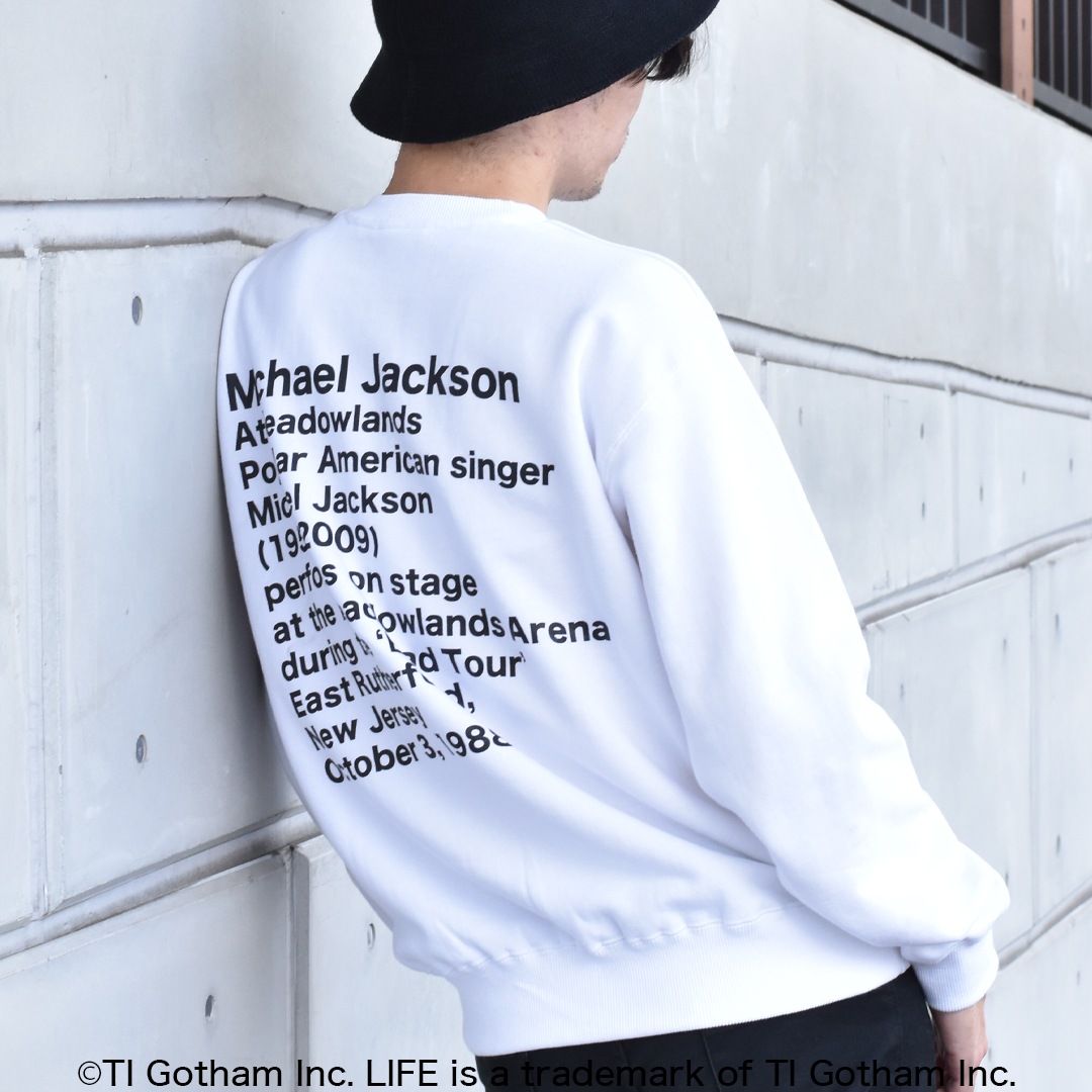 ���� "LIFE" Print Crewneck Sweatshirt [ 2123-522SSBT ] SCREEN STARS / �����꡼�󥹥�����