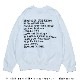 ���� "LIFE" Print Crewneck Sweatshirt [ 2123-522SSBT ] SCREEN STARS / �����꡼�󥹥�����