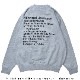 ���� "LIFE" Print Crewneck Sweatshirt [ 2123-522SSBT ] SCREEN STARS / �����꡼�󥹥�����