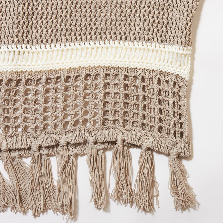 knit vest [ 23231-1001N ] meagratia / �ᥢ���顼�ƥ���