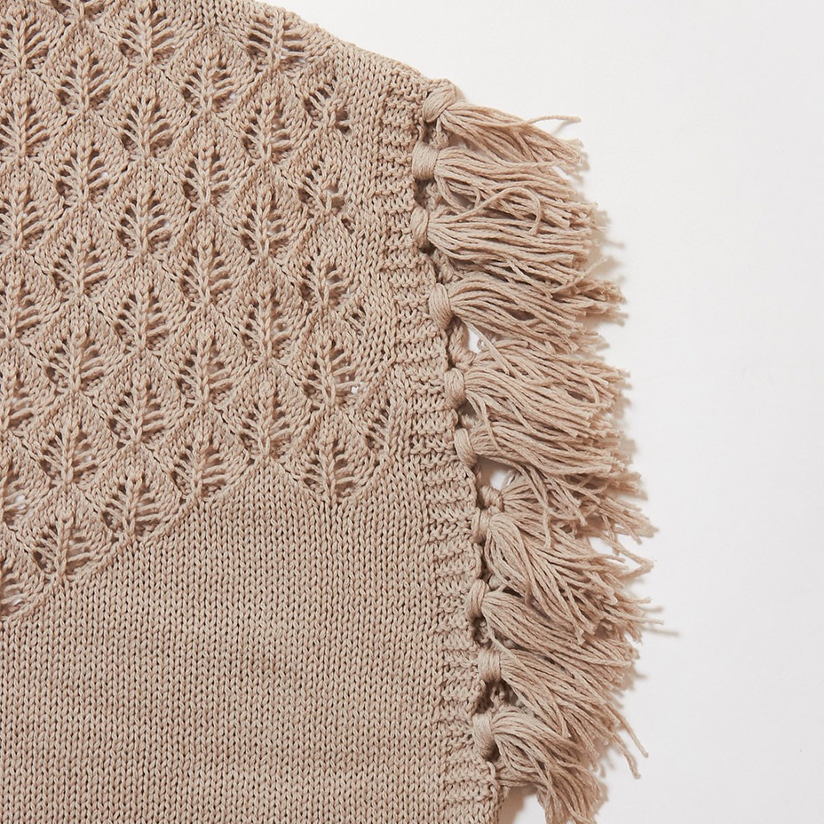 knit vest [ 23231-1001N ] meagratia / �ᥢ���顼�ƥ���