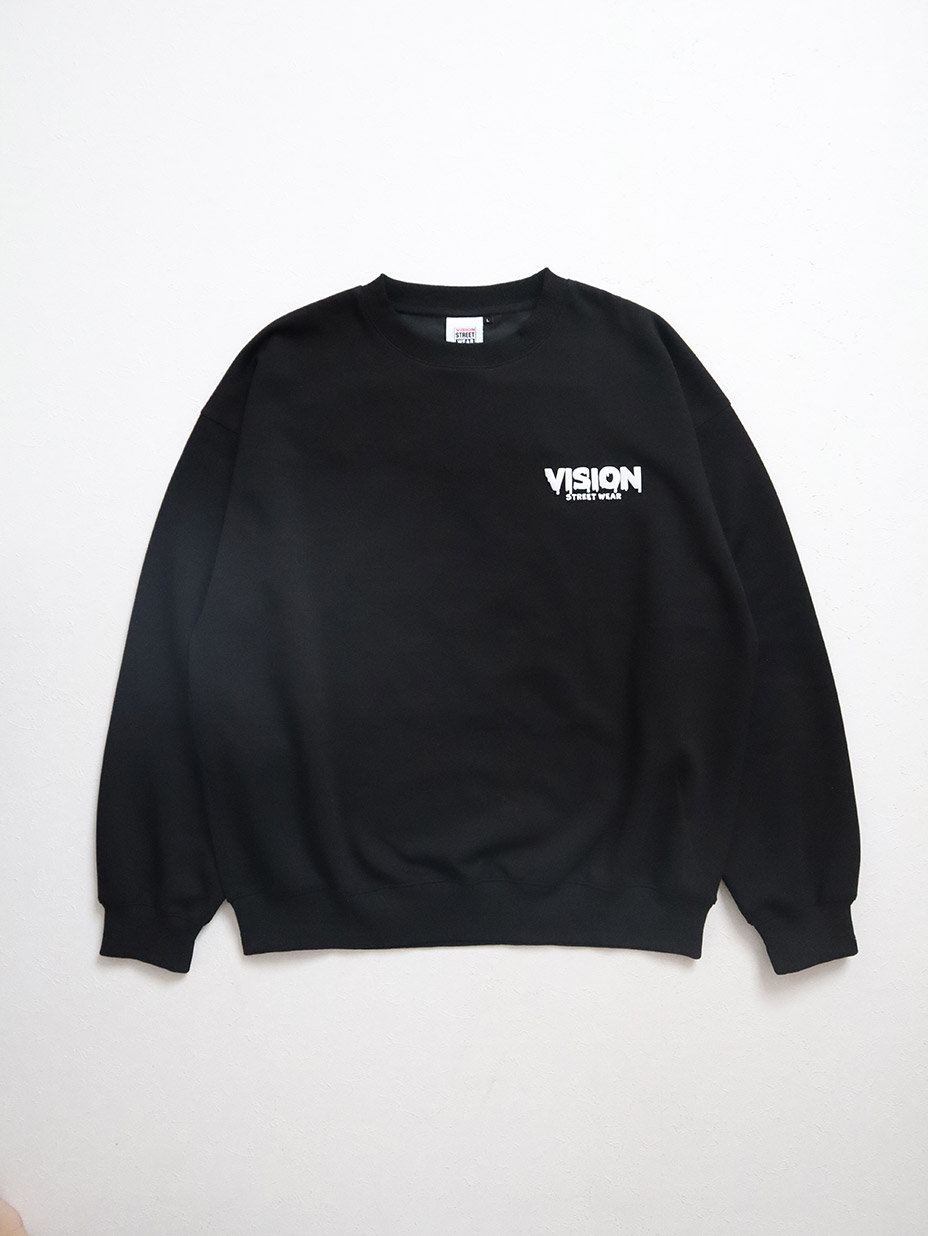 Ghost drip logo ���롼�ͥå� [ VISION STREET WEAR / ��������󥹥ȥ꡼�ȥ����� ] HB-5705040