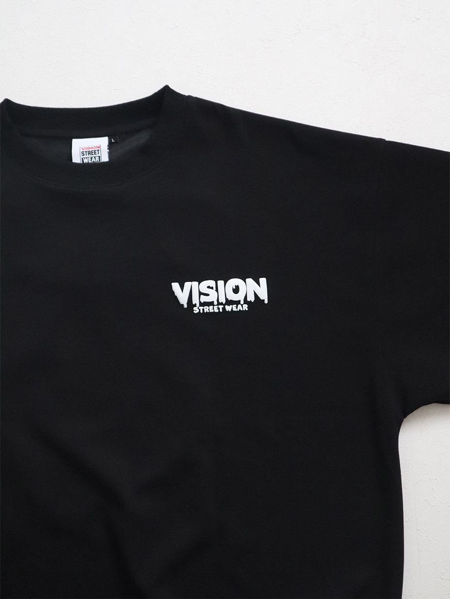 Ghost drip logo ���롼�ͥå� [ VISION STREET WEAR / ��������󥹥ȥ꡼�ȥ����� ] HB-5705040