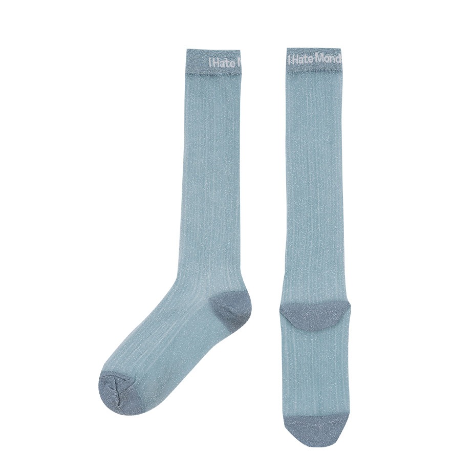 Sheer Glitter Knee Socks [ I Hate Monday / �����إ��ȥޥ�ǡ� ] BYC-IHM26SS45