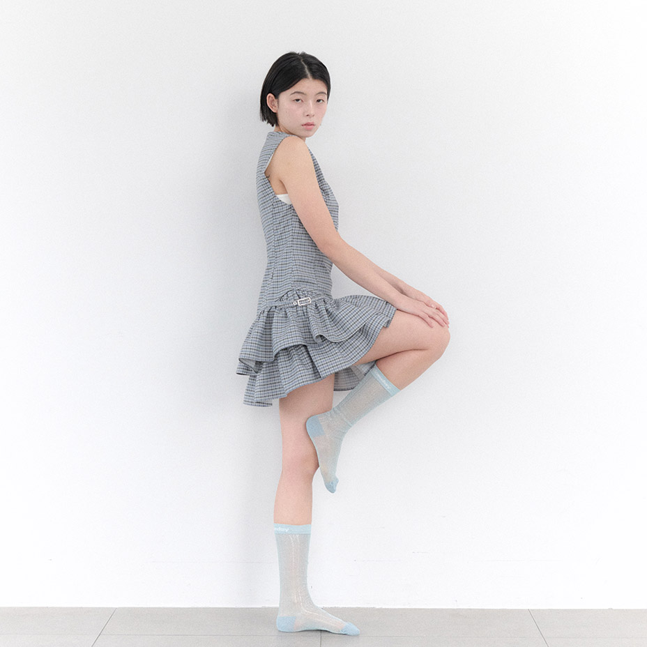 Sheer Glitter Knee Socks [ I Hate Monday / �����إ��ȥޥ�ǡ� ] BYC-IHM26SS45