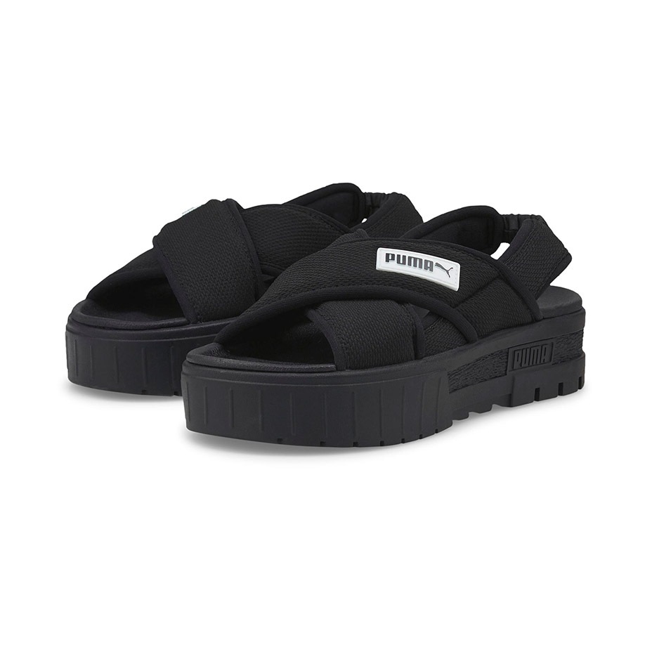 PUMA MAYZE SANDAL プーマ メイズ サンダル 23cm ブラック　レディースサンダル　厚底サンダル　スポーツサンダル　PUMAサンダル