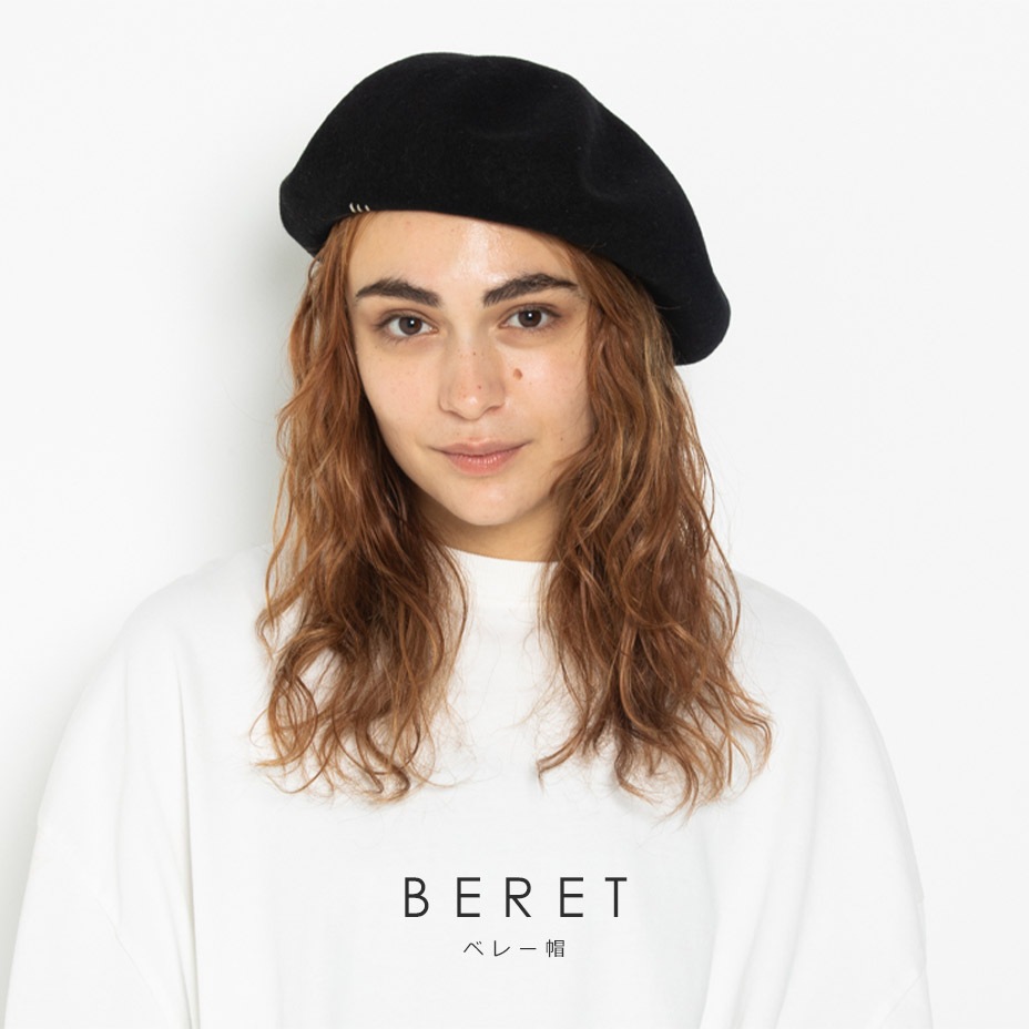 Beret [ HTM233014 ] HUNTISM / ϥƥ