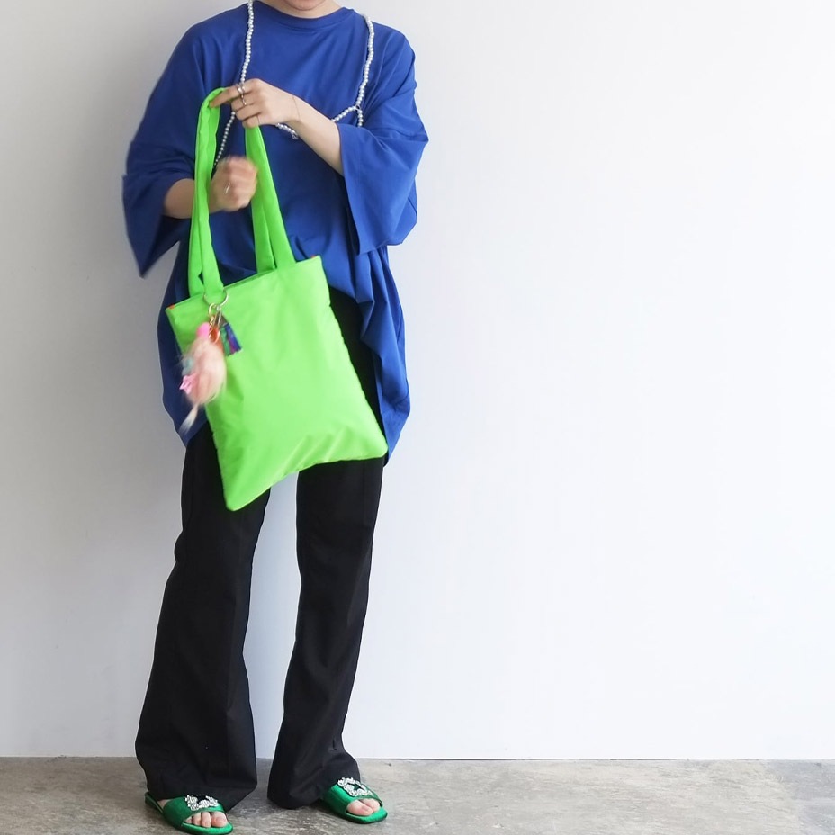 neon monster tote [ C24009 ] cheek / 