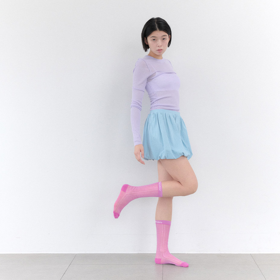 Sheer Glitter Knee Socks [ I Hate Monday / �����إ��ȥޥ�ǡ� ] BYC-IHM26SS47
