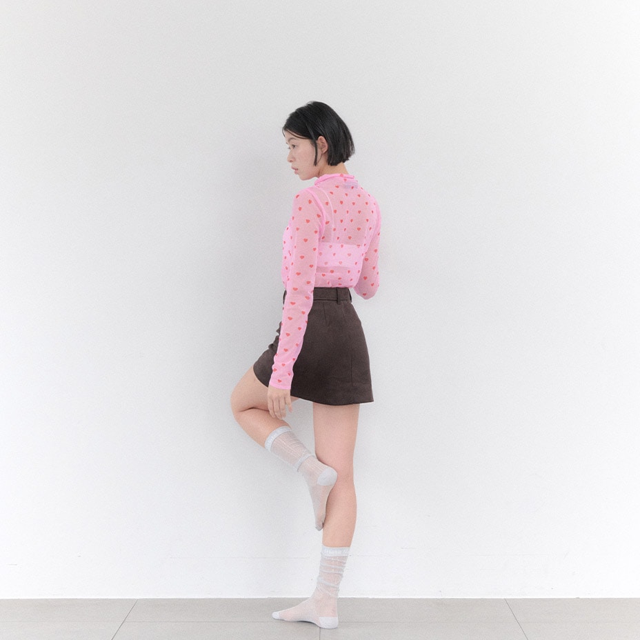 Sheer Glitter Knee Socks [ I Hate Monday / �����إ��ȥޥ�ǡ� ] BYC-IHM26SS48