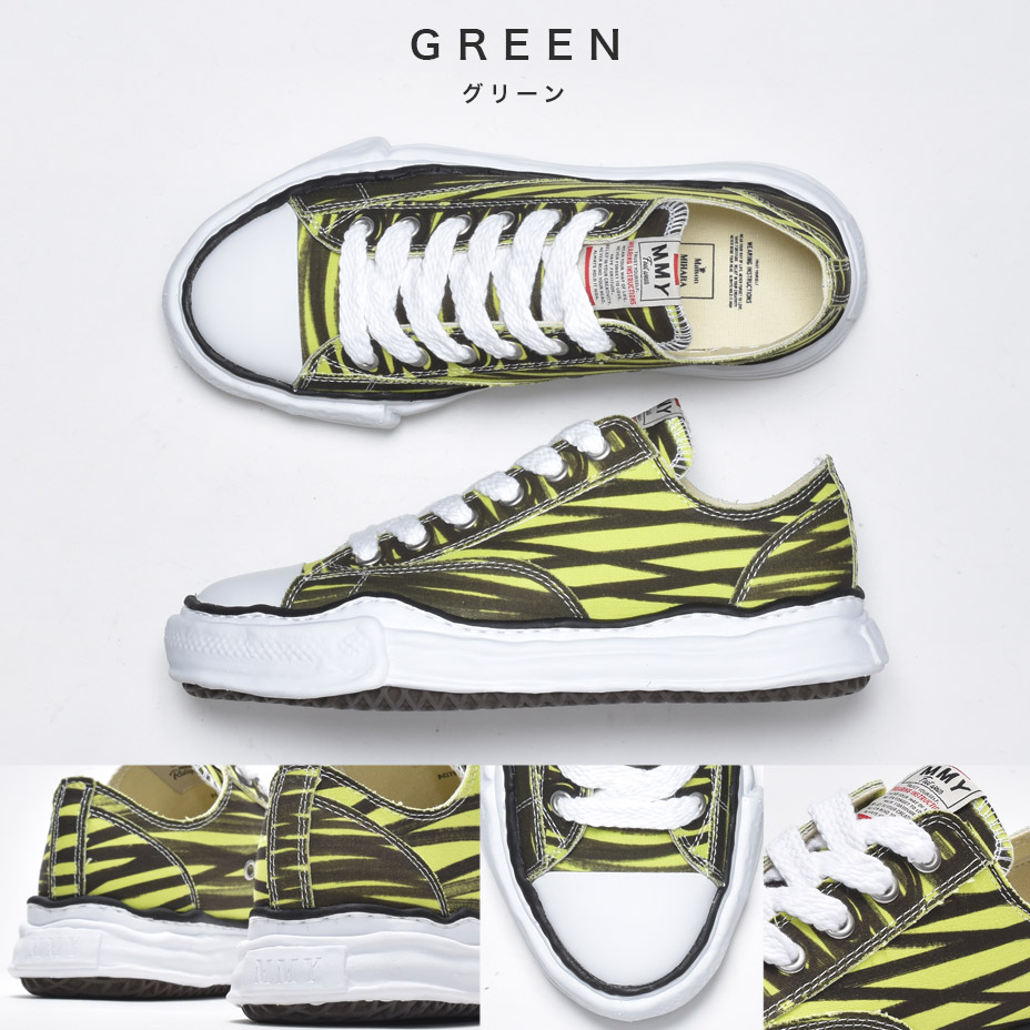 Peterson low / Original Sole Printed Canvas Low-Top sn [ A07FW735 ] MIHARA YASUHIRO / ߥϥ䥹ҥ