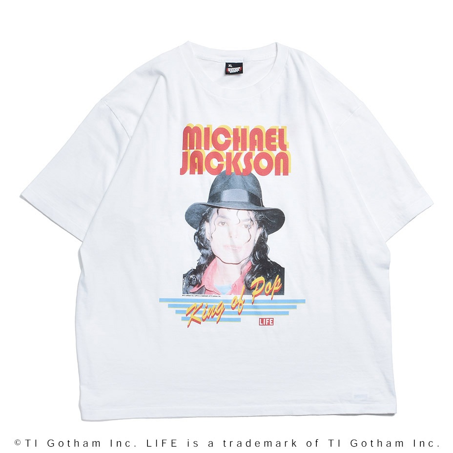 King of pop Michael Jackson/�ޥ����른�㥯����" S/S tee [ 2222-SSBTLF37 ] SCREEN STARS / �����꡼�󥹥�����