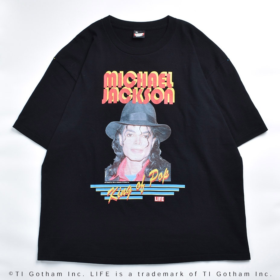 King of pop Michael Jackson/�ޥ����른�㥯����" S/S tee [ 2222-SSBTLF37 ] SCREEN STARS / �����꡼�󥹥�����