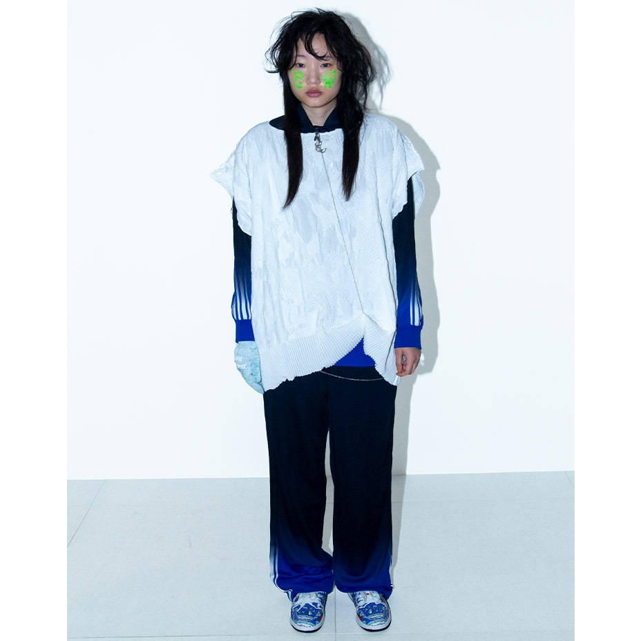 GRADIENT DYED TRACK JACKET 03 [ BS250206 ] BODYSONG / �ܥǥ�����