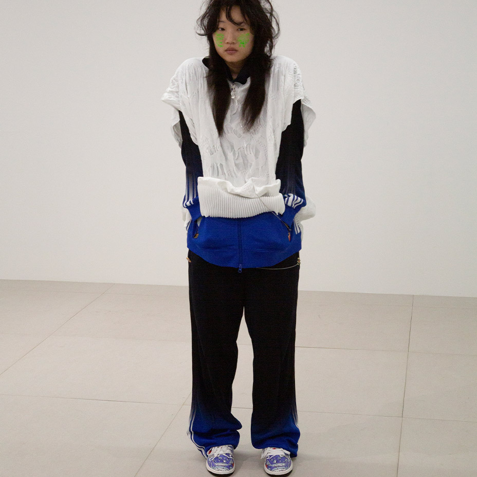 GRADIENT DYED TRACK JACKET 03 [ BS250206 ] BODYSONG / �ܥǥ�����