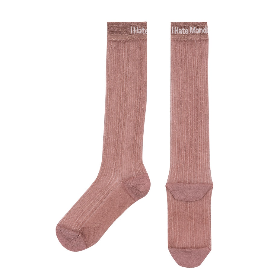 Sheer Glitter Knee Socks [ I Hate Monday / �����إ��ȥޥ�ǡ� ] BYC-IHM26SS49