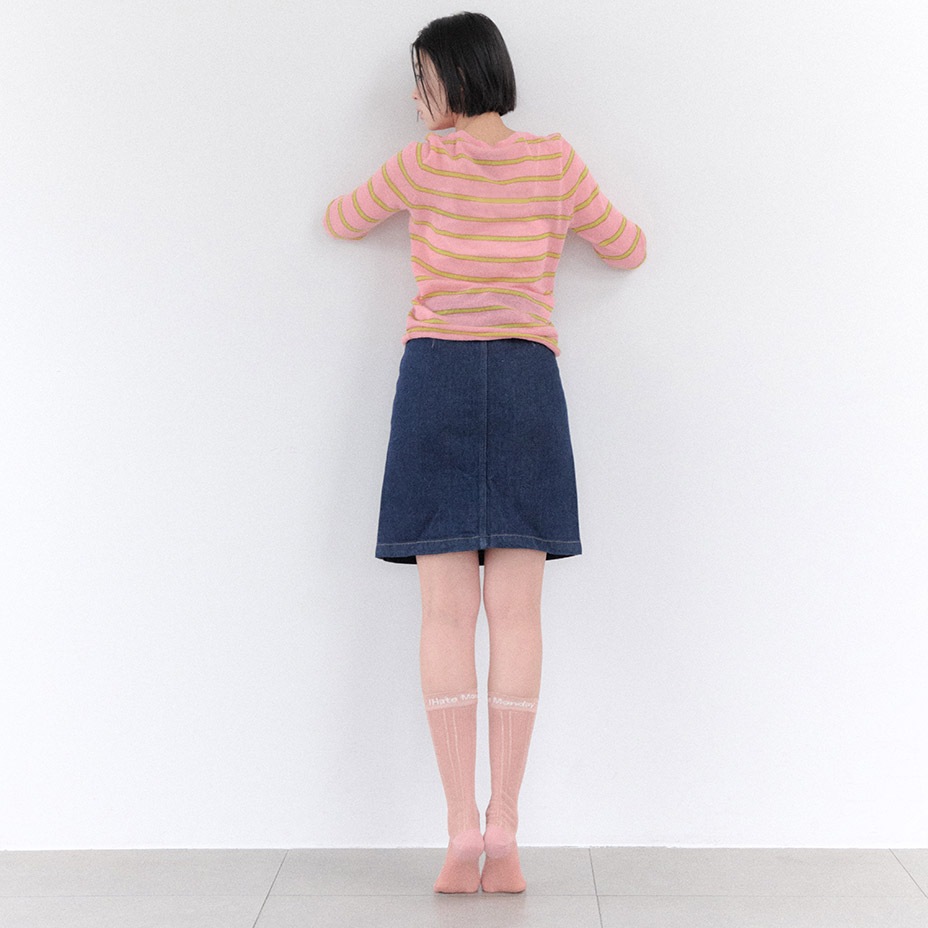 Sheer Glitter Knee Socks [ I Hate Monday / �����إ��ȥޥ�ǡ� ] BYC-IHM26SS49