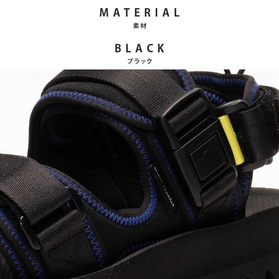 ALTO Uni Blach [ ALTO-UNIBLACH ] HIJACK SANDALS / �ϥ�����å�������륹