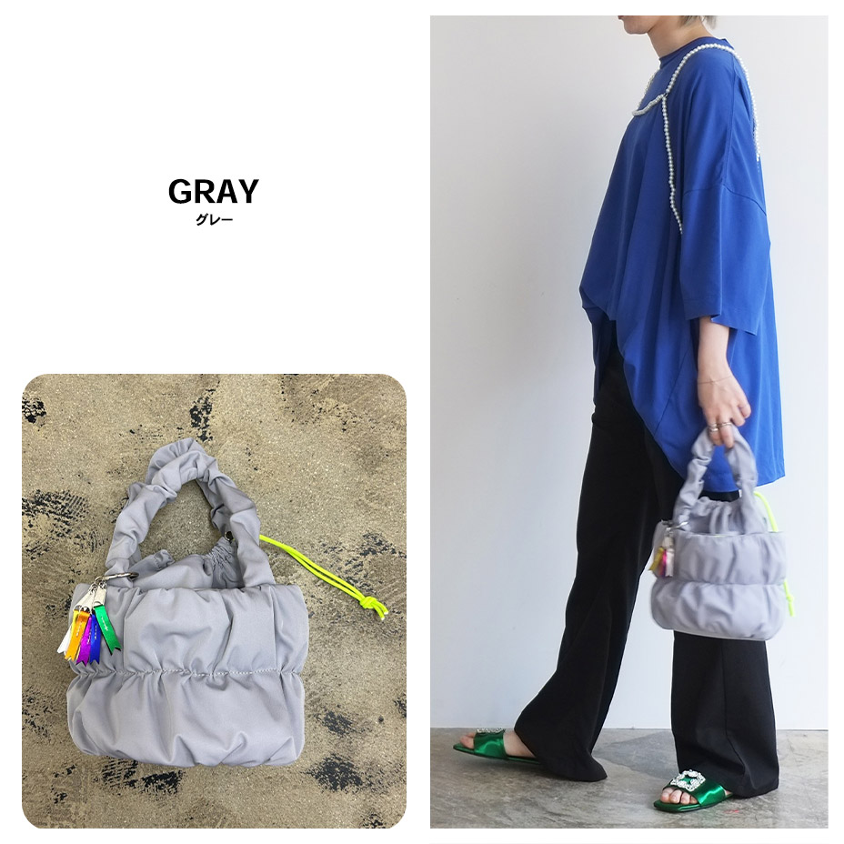 pokkori kinchaku 2way tote [ C24007 ] cheek / ������