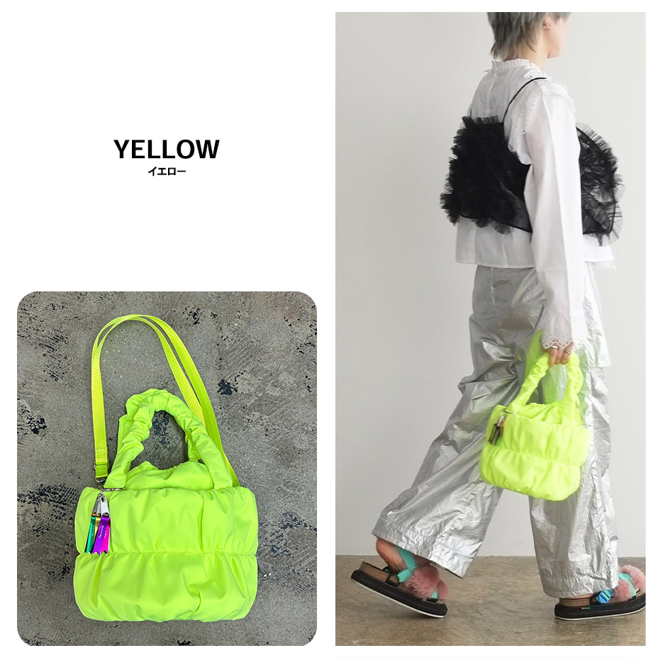 pokkori kinchaku 2way tote [ C24007 ] cheek / ������
