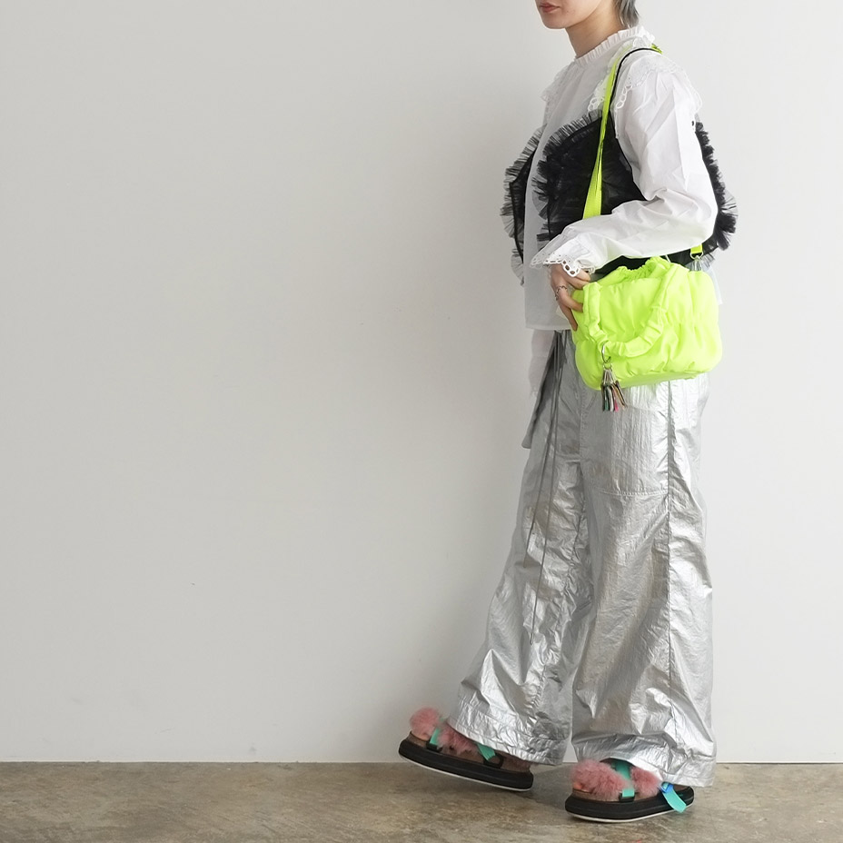 pokkori kinchaku 2way tote [ C24007 ] cheek / ������