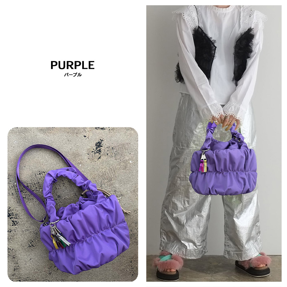 pokkori kinchaku 2way tote [ C24007 ] cheek / ������