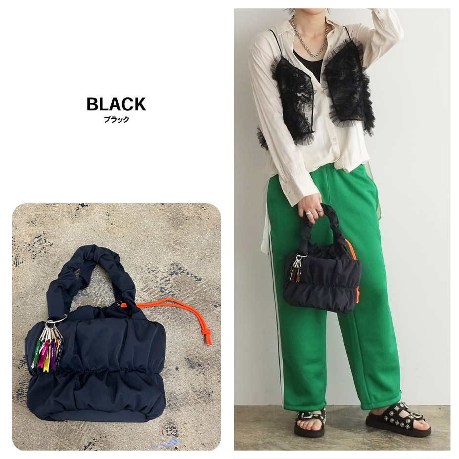 pokkori kinchaku 2way tote [ C24007 ] cheek / ������