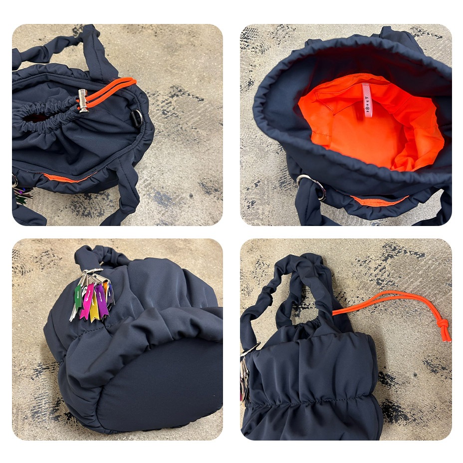 pokkori kinchaku 2way tote [ C24007 ] cheek / ������