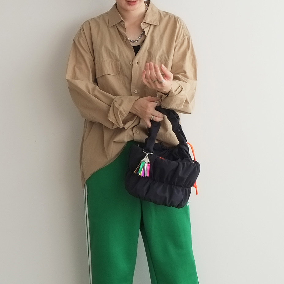 pokkori kinchaku 2way tote [ C24007 ] cheek / ������
