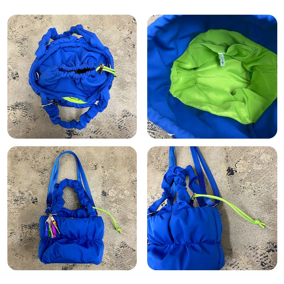 pokkori kinchaku 2way tote [ C24007 ] cheek / ������