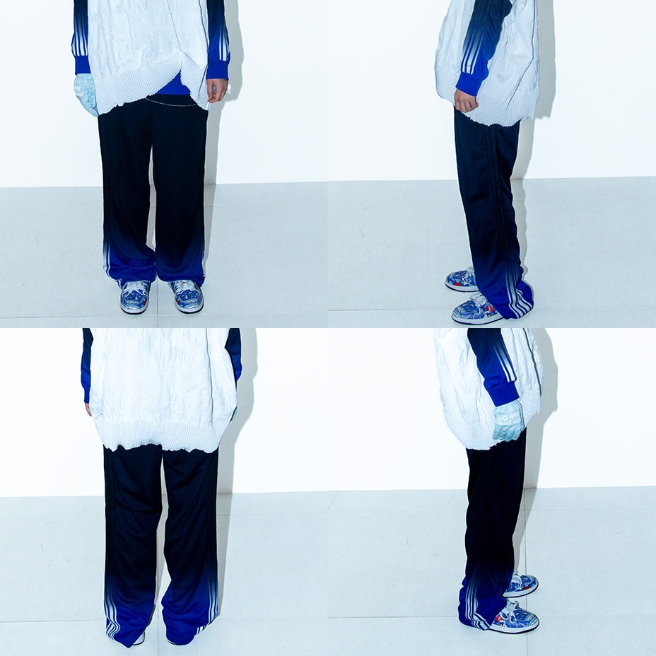 GRADIENT DYED TRACK TROUSERS 03 [ BS250619 ] BODYSONG / �ܥǥ�����