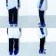 GRADIENT DYED TRACK TROUSERS 03 [ BS250619 ] BODYSONG / �ܥǥ�����