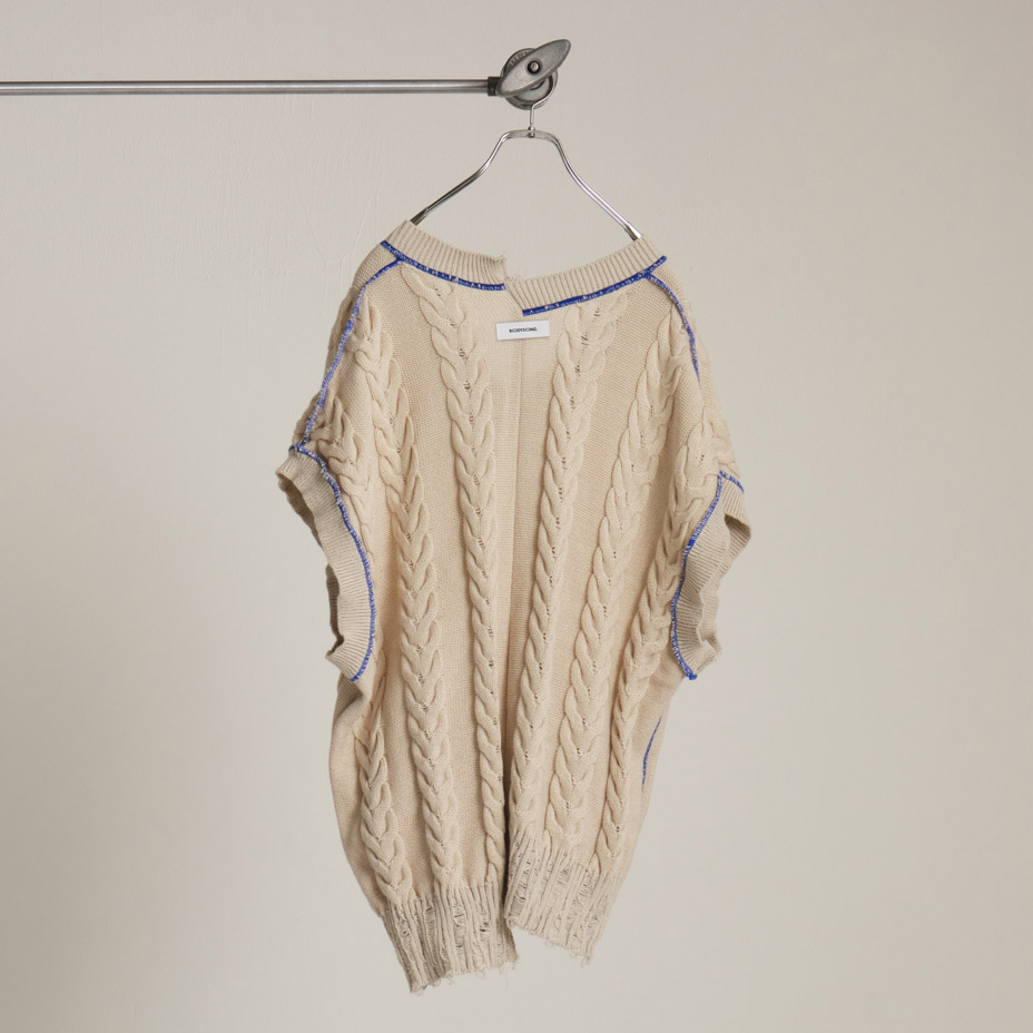 INSIDE OUT KNIT V [ BS239301 ] BODYSONG / �ܥǥ�����