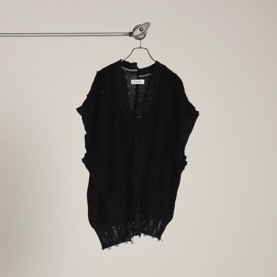 INSIDE OUT KNIT V [ BS239301 ] BODYSONG / �ܥǥ�����
