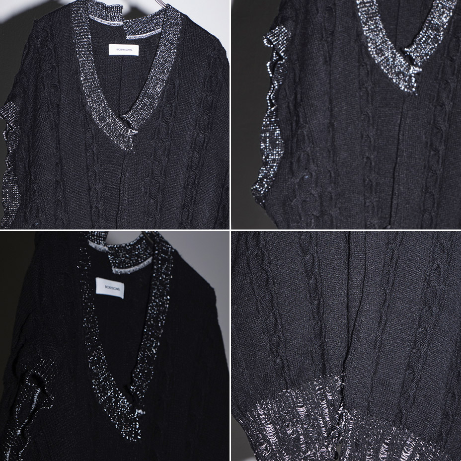 INSIDE OUT KNIT V [ BS239301 ] BODYSONG / �ܥǥ�����