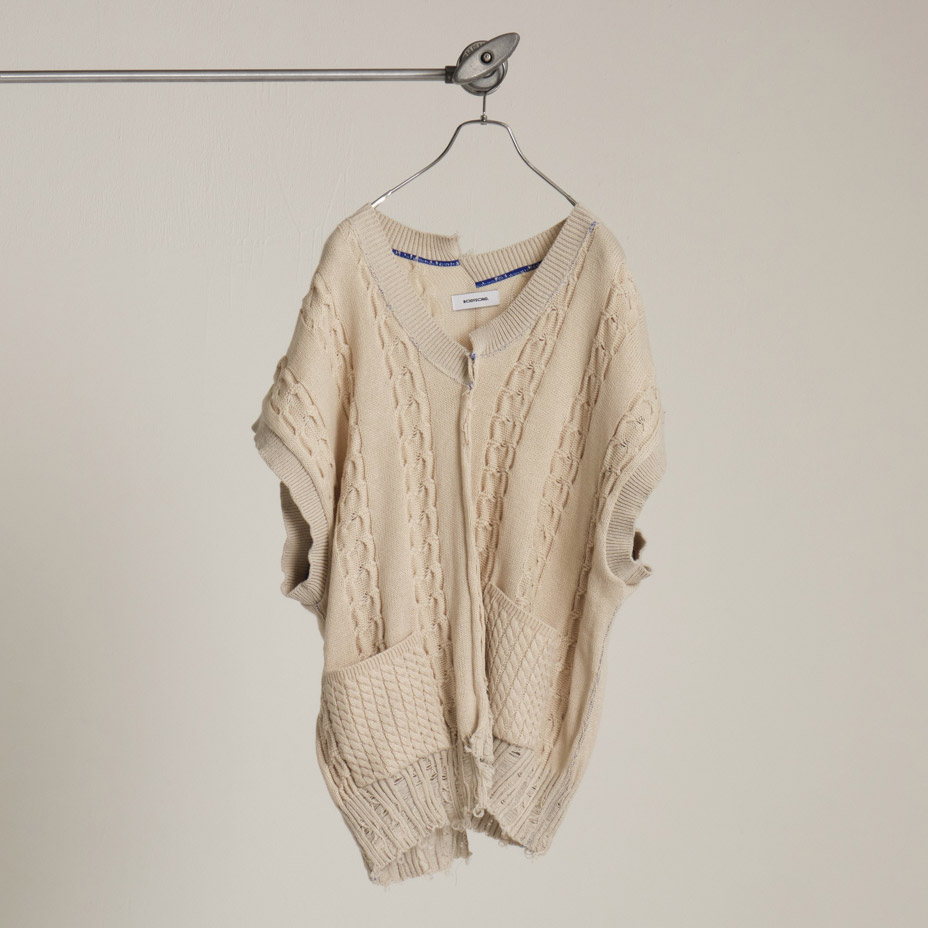 INSIDE OUT KNIT V [ BS239301 ] BODYSONG / �ܥǥ�����