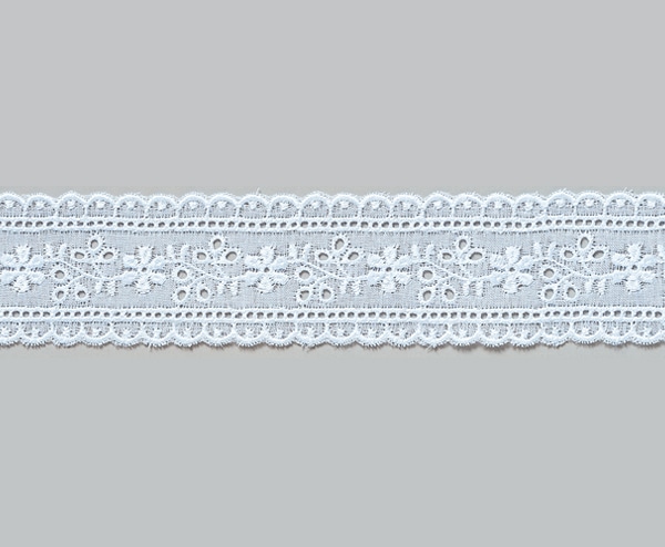 コットンレースBL-2 巾3.3cm ￥407/1m | リボン・レース,レース