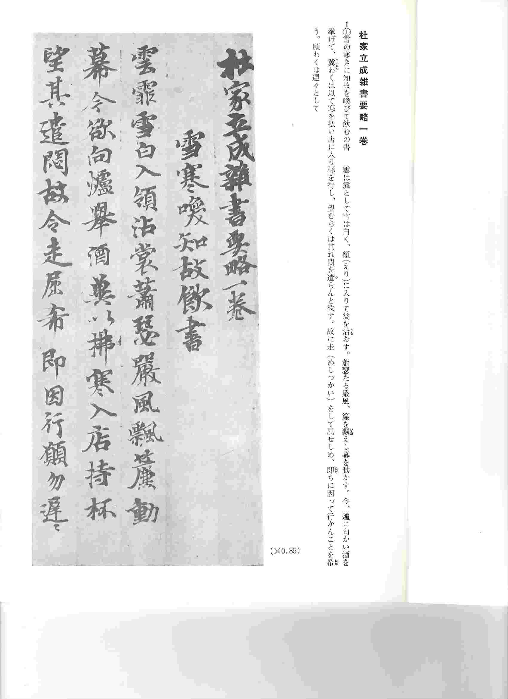 第二十三帖 杜家立成雑書要略 (書学名跡選) | 書籍,三多軒 書学名蹟選