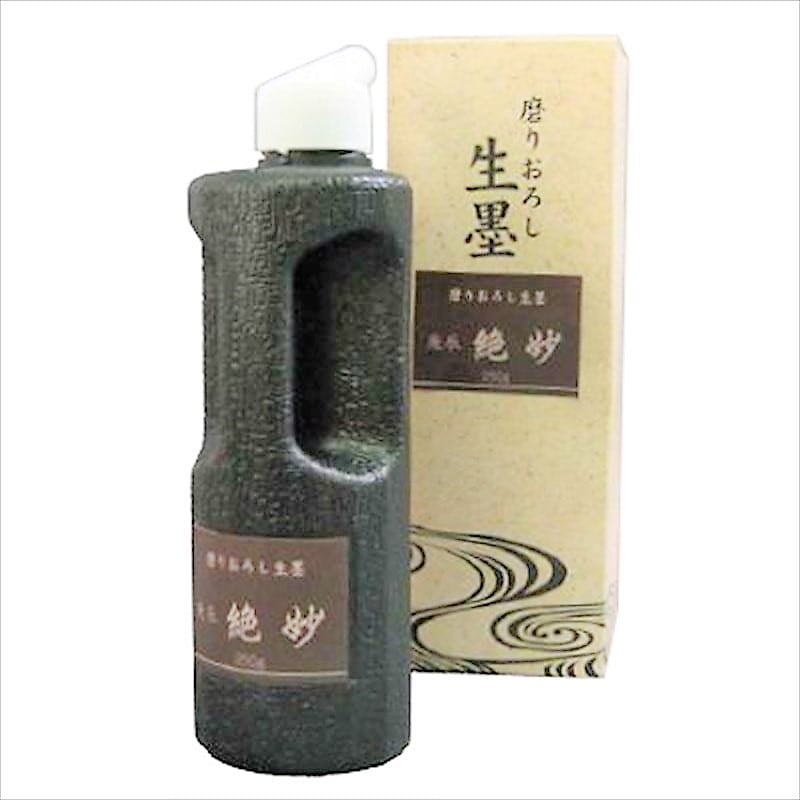 磨りおろし生墨 絶妙 250g | 墨,墨液,呉竹 | 三多軒