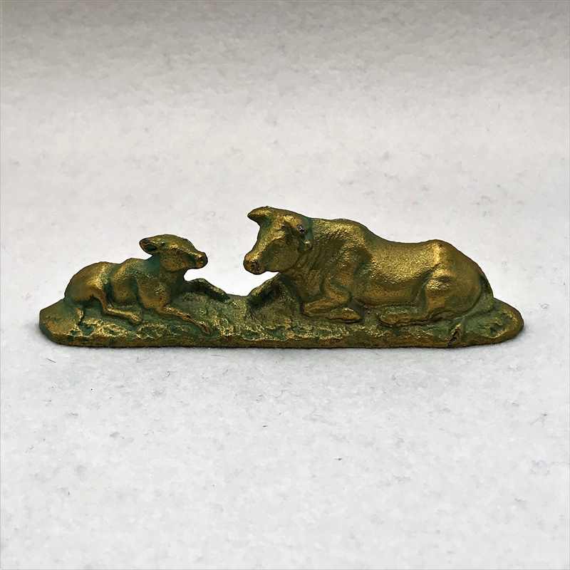 干支文鎮） 丑 〈緑金〉 | 小物,文鎮 | 三多軒