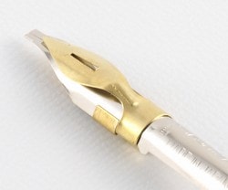 カリグラフィー 、モノライン用ペン軸、ペン先セット 楽天市場】ブラウゼ ペン先 オーナメンタルニブ カリグラフィ