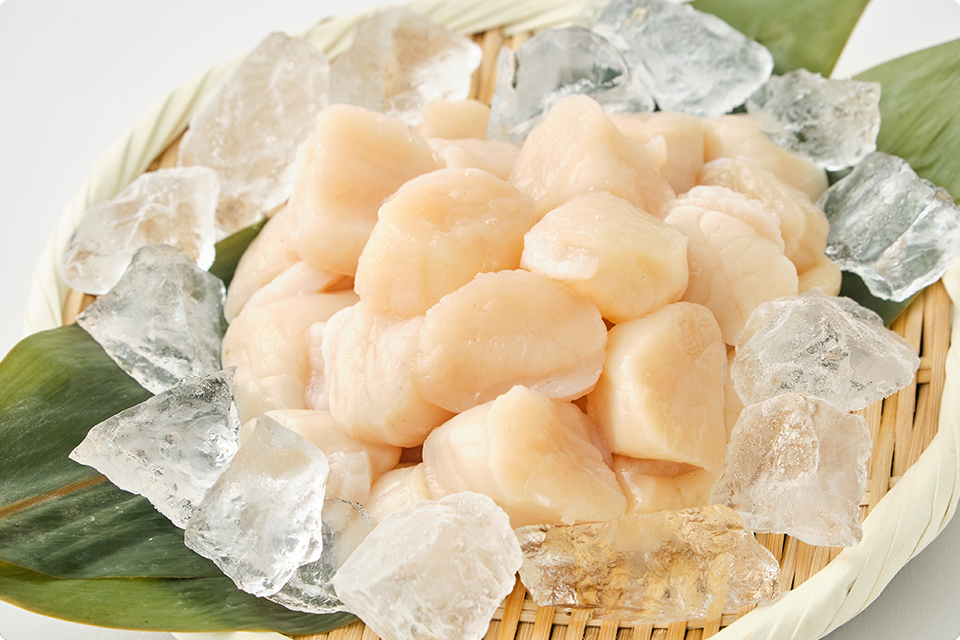 大粒！冷凍帆立貝柱 500g