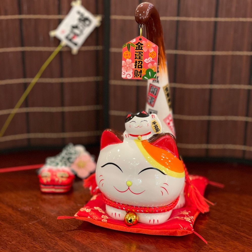 金運招財しっぽ招き ar21061 招き猫 ネコ ねこ まねき猫 かわいい 幸運