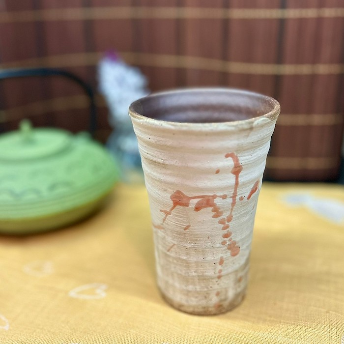 信楽焼 z-2309 マグ タンブラー 酒器 コップ 陶器 ビアカップ