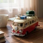 トラック ブリキ レトロ ヴィンテージ、 アメリカン レトロ ブリキ トラック ヴィンテージカー オブジェ